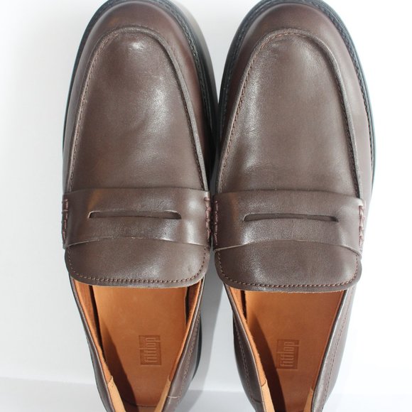 FITFLOP Men\'s Irving Brown Leather Oxfords main image 5